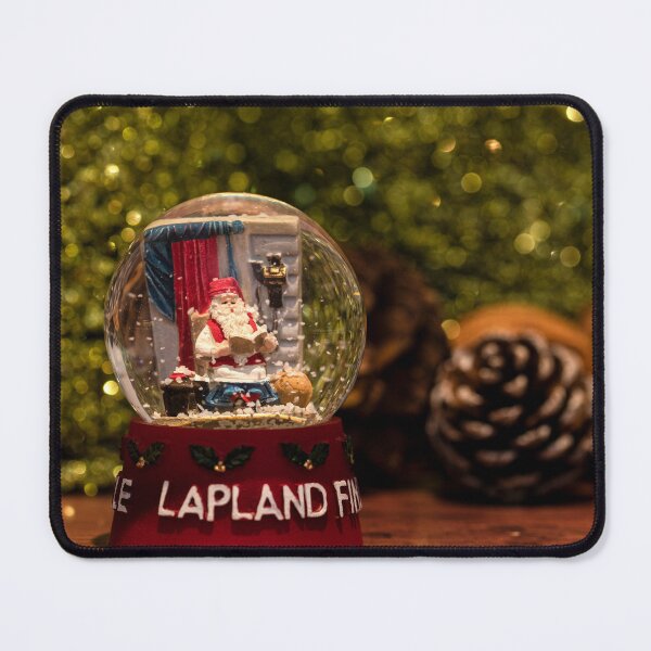 Item preview, Photograph of Christmas snow globe from Lapland with Christmas decorations designed and sold by HTPOP.