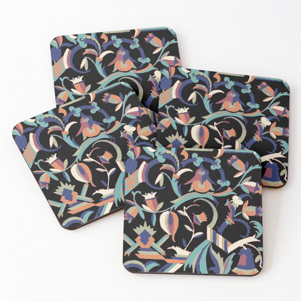 Item preview, modern geometric pattern designed and sold by hobakmacha.