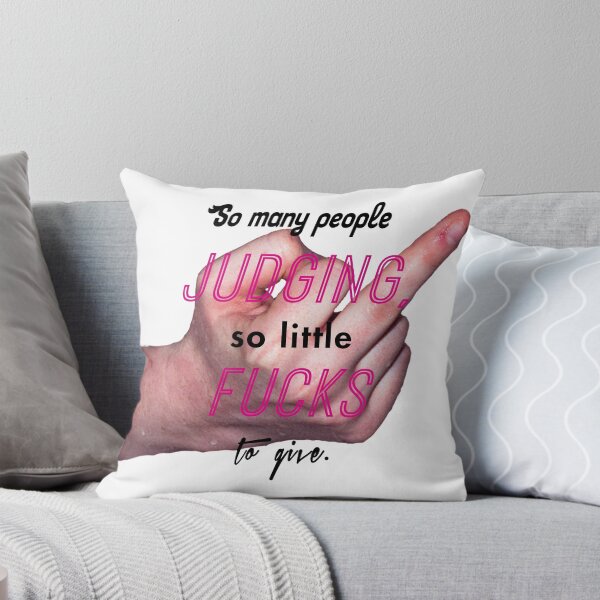 Item preview, So many people judging, so little fucks to give designed and sold by pinkmigraines.