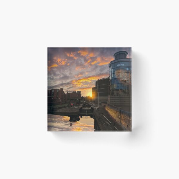 Item preview, Leeds Royal Armouries And Dock Sunrise designed and sold by Alisonchambers2.