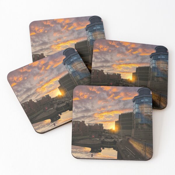 Item preview, Leeds Royal Armouries And Dock Sunrise designed and sold by Alisonchambers2.