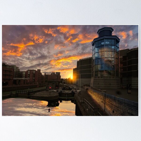 Item preview, Leeds Royal Armouries And Dock Sunrise designed and sold by Alisonchambers2.