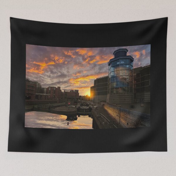 Item preview, Leeds Royal Armouries And Dock Sunrise designed and sold by Alisonchambers2.