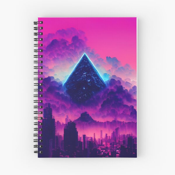Item preview, Vaporwave Pyramid designed and sold by Foodcolored.