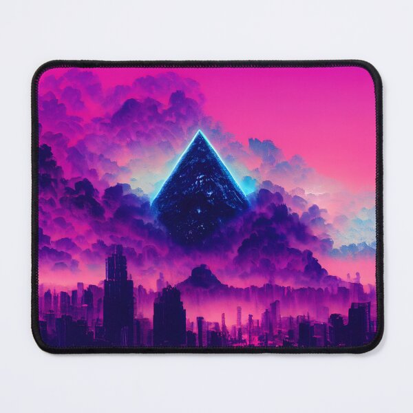 Item preview, Vaporwave Pyramid designed and sold by Foodcolored.