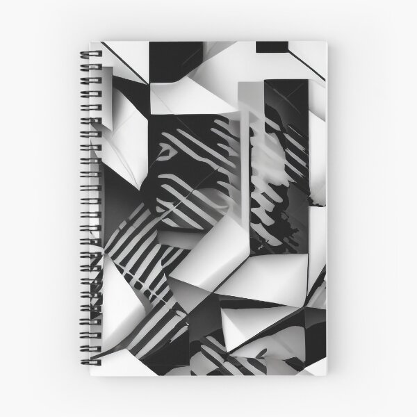 Item preview, Abstract Design with Geometric Shapes in Grey, Black and White Colors designed and sold by NECHSTORE.