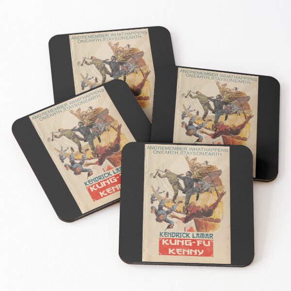 Item preview, Kung Fu Kenny Album And Remember, What Happens On Earth, Stays On Earth designed and sold by HappyGrandmaUB.