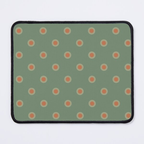 Item preview, Green and orange polka dot pattern designed and sold by Mirarima.