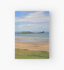 Gower Peninsula, Rhossili Beach & Worm's Head Hardcover Journal