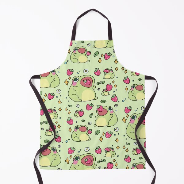 Item preview, Cute Kawaii Pastel Color Frog with a Strawberry #1 designed and sold by Annisa Yuwanda.