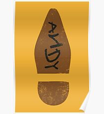 Woody's Shoe Poster