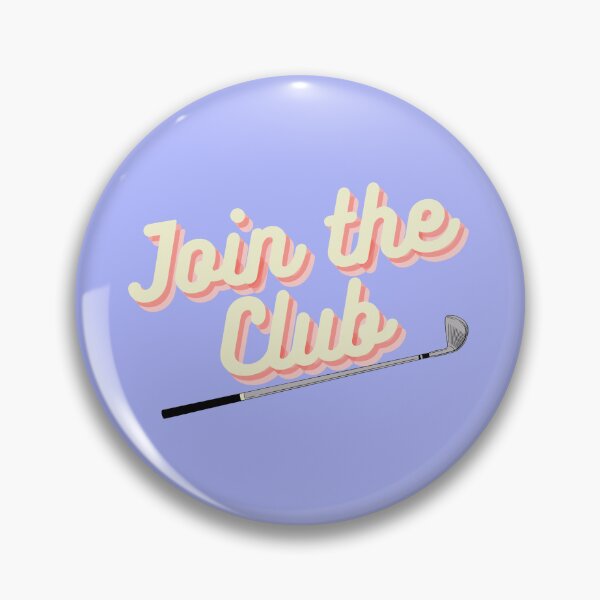 Item preview, Join the Club. Golf Design Luxury Calligraphy Sport Retro Vintage Sign designed and sold by marie-inks.