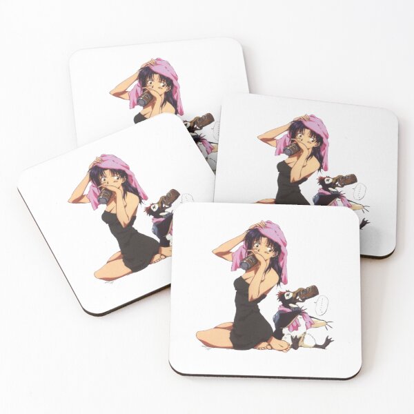 Item preview, Misato sticking out his tongue designed and sold by Stevenobinsun.