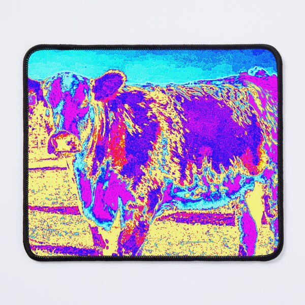 Item preview, COW ART KIALEDESCOPE OF COLOUR designed and sold by Opalbluerose.