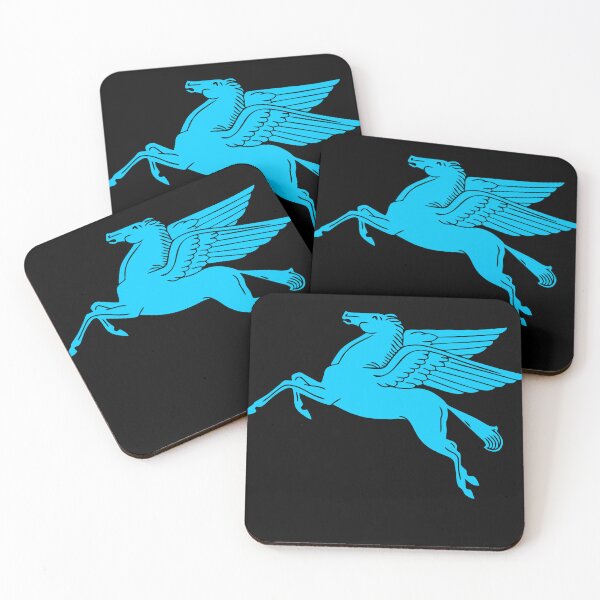 Item preview, blue pegasus Mobilgas designed and sold by berkatisehatnew.