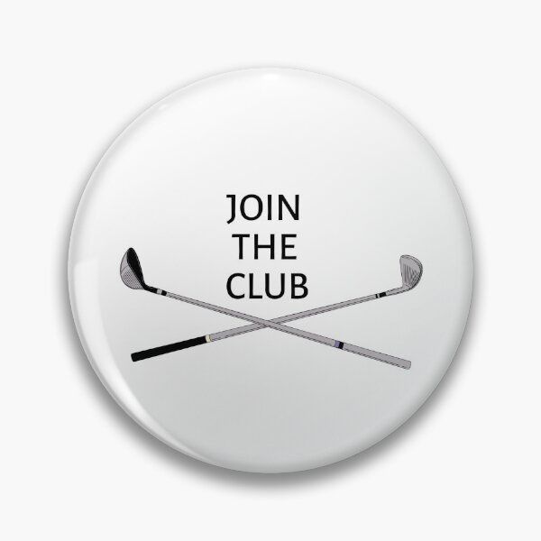 Item preview, Join the Club. Golf Design Luxury Calligraphy Sport Retro Vintage Sign designed and sold by marie-inks.