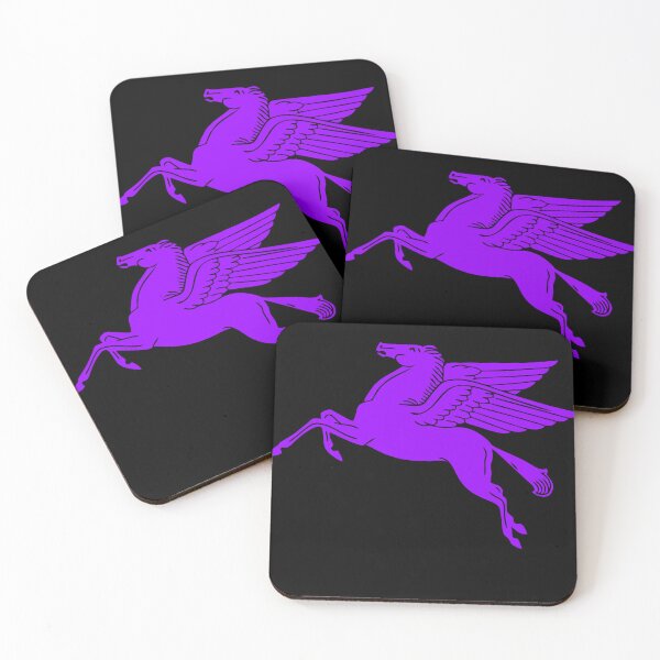 Item preview, pegasus Mobilgas purple designed and sold by berkatisehatnew.