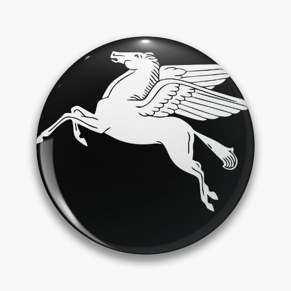 Item preview, pegasus Mobilgas white designed and sold by berkatisehatnew.