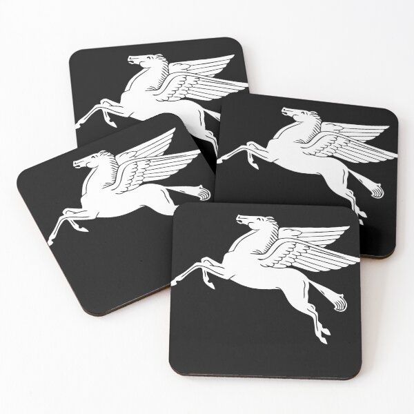 Item preview, pegasus Mobilgas white designed and sold by berkatisehatnew.