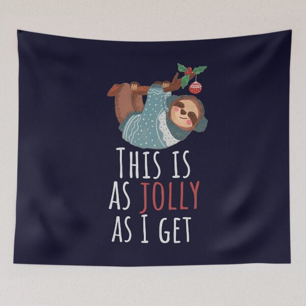 Item preview, Sloth Merry Christmas Ugly Sweater Ornament Pajama  designed and sold by SunfullyYours.