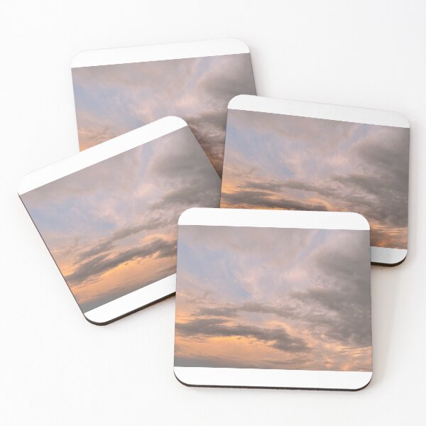 Item preview, golden marble sunest clouds designed and sold by stainedauroras.