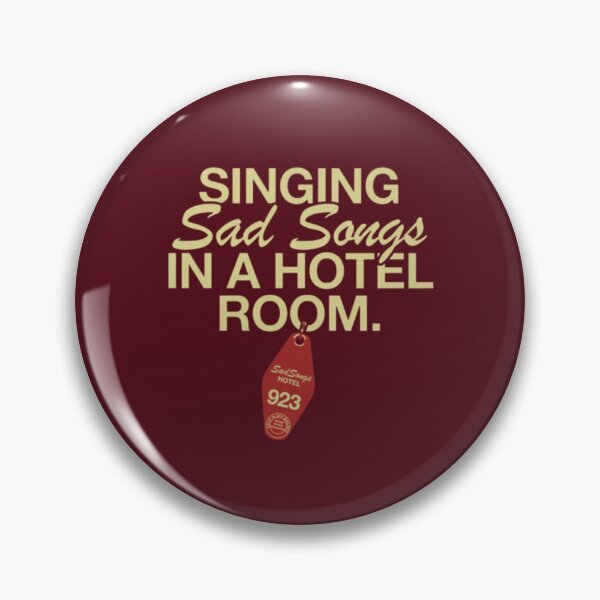 Item preview, singing sad songs in a hotel room designed and sold by Carmens-World.