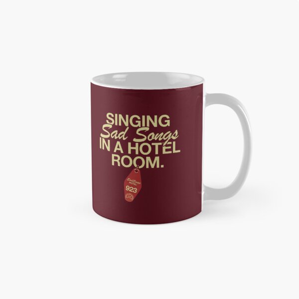 Item preview, singing sad songs in a hotel room designed and sold by Carmens-World.