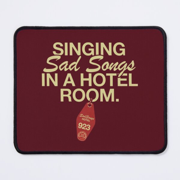 Item preview, singing sad songs in a hotel room designed and sold by Carmens-World.
