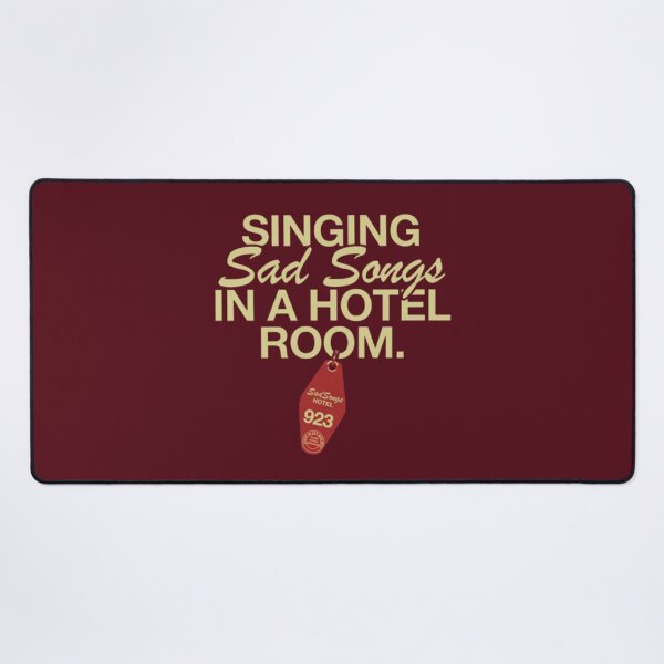 Item preview, singing sad songs in a hotel room designed and sold by Carmens-World.