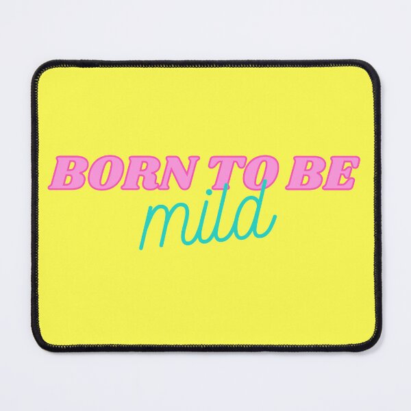 Item preview, Born to be Mild Retro Vintage Funny 1960s punk rock designed and sold by marie-inks.