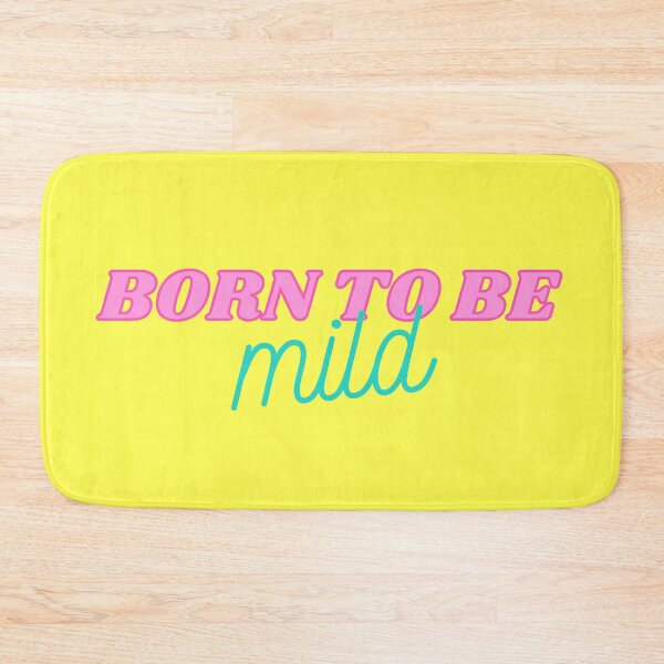 Item preview, Born to be Mild Retro Vintage Funny 1960s punk rock designed and sold by marie-inks.