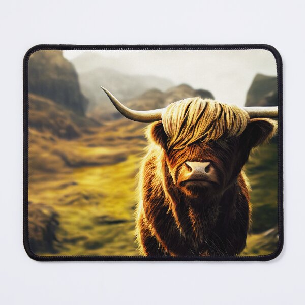 Vista previa del artículo con la obra «Vaca de las tierras altas», diseñado y vendido por haroulita.