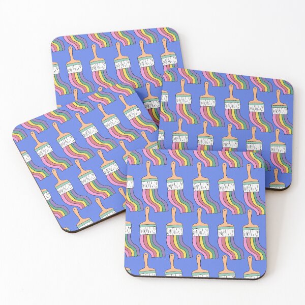 Item preview, Pencil making magic rainbow - cobalt blue designed and sold by Flyingwall.