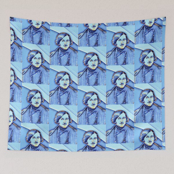 Item preview, Nikolai Gogol Artwork | Nikolai Gogol Portrait | Nikolai Gogol Wall Art  designed and sold by Suyogsonar25.