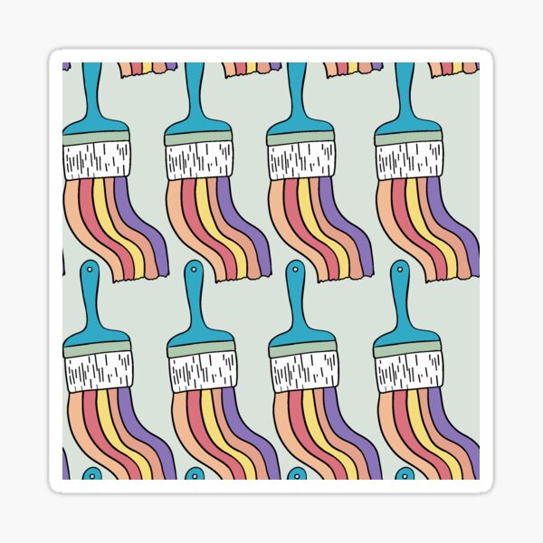Item preview, Pencil making magic rainbow - mint designed and sold by Flyingwall.