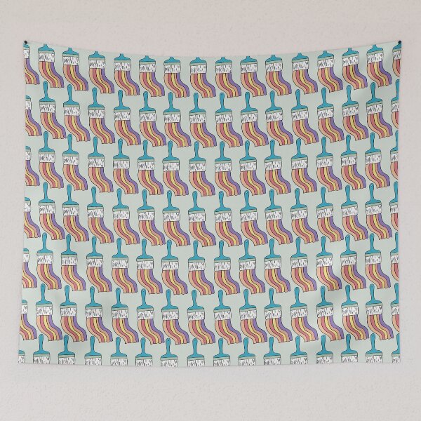 Item preview, Pencil making magic rainbow - mint designed and sold by Flyingwall.