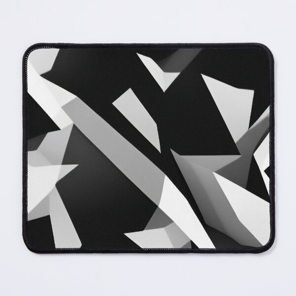 Item preview, Modern Geometric Fade Pattern With Monochromatic Color Scheme of Black designed and sold by NECHSTORE.