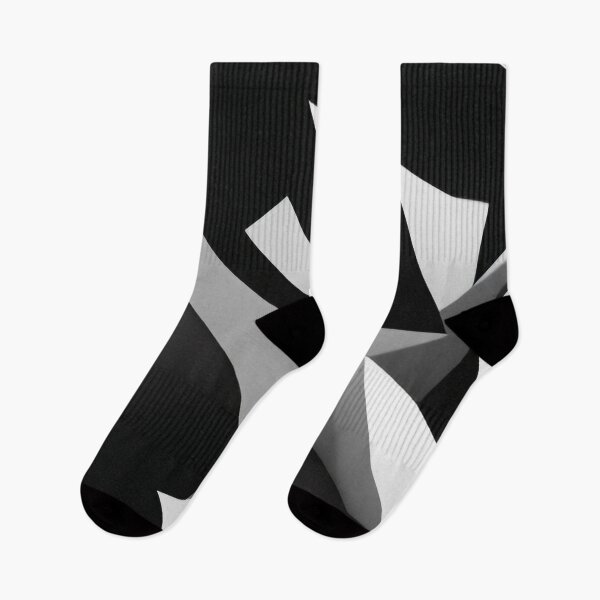 Item preview, Modern Geometric Fade Pattern With Monochromatic Color Scheme of Black designed and sold by NECHSTORE.
