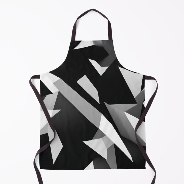 Item preview, Modern Geometric Fade Pattern With Monochromatic Color Scheme of Black designed and sold by NECHSTORE.