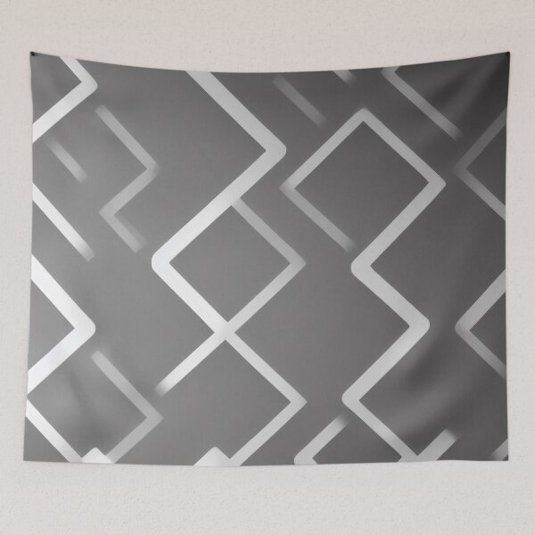 Item preview, Modern Monochromatic Fade Grey Design designed and sold by NECHSTORE.