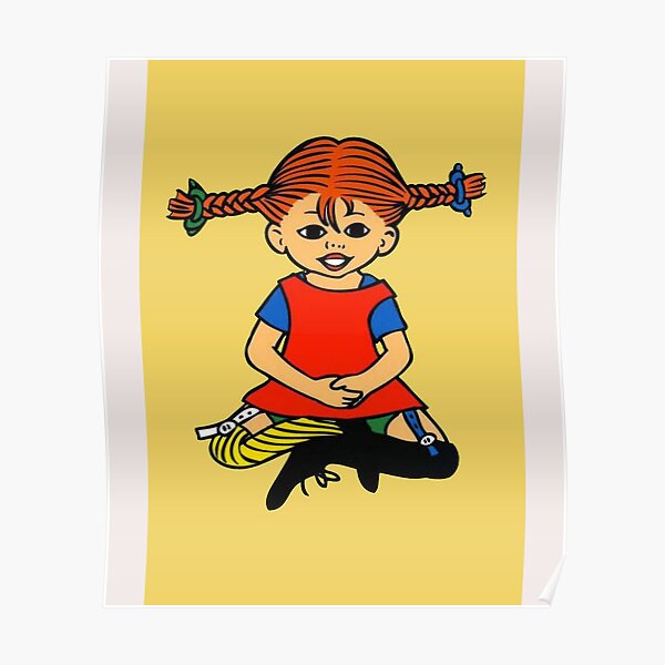 langstrumpf art love Poster