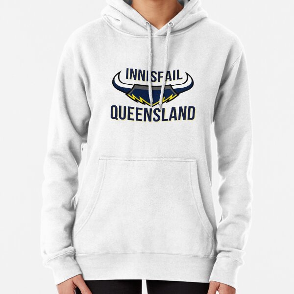 NRL North Queensland Cowboys Special Black And White Design Hoodie -  Torunstyle