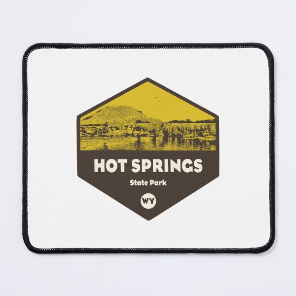 Item preview, Hot Springs State Park Wyoming designed and sold by Esskay Designs.