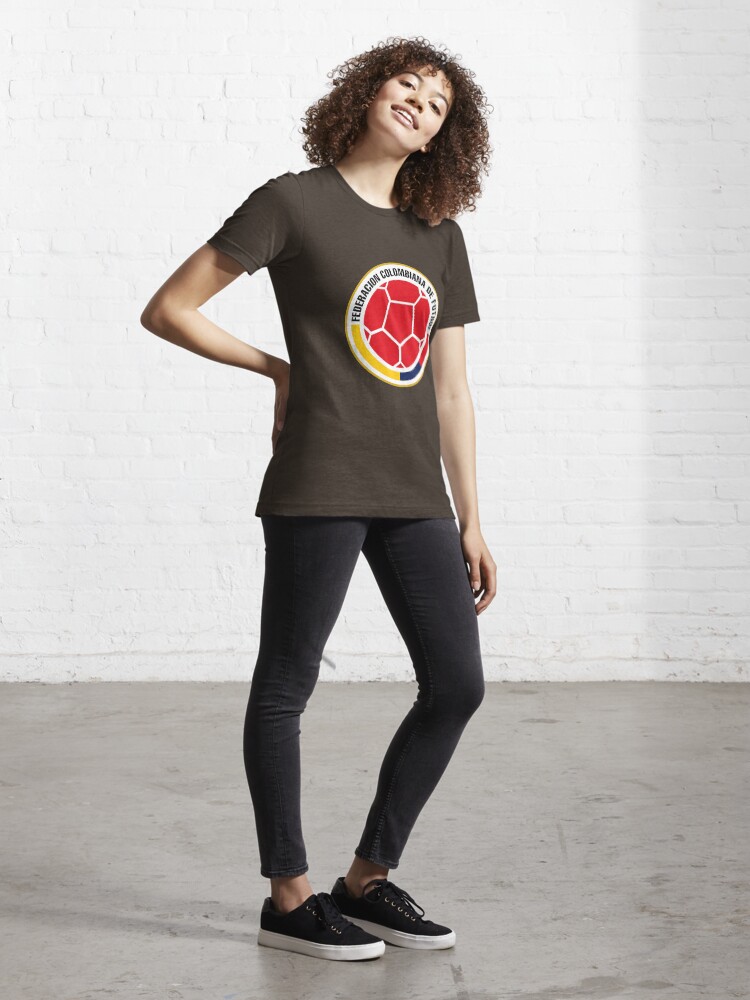 Alternate view of Federacion Colombiana de Futbol Essential T-Shirt