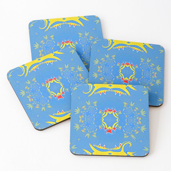 Item preview, ARUBA - ABSTRACT PAINTED FLAG OF ARUBA  - ONE HAPPY ISLAND designed and sold by Ralek.