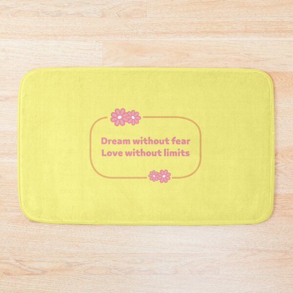 Item preview, Dream Without Fear, Love Without Limits(Motivational Quotes) Cute designed and sold by Jalib.