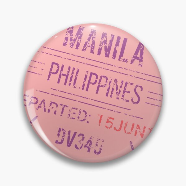 Item preview, Philippines, Manila - Passport Stamp designed and sold by Sejmen.