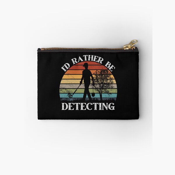 Item preview, I'd Rather Be Detecting Metal Detecting Hobbyist Retro Vintage Sun Design designed and sold by BearCaveDesigns.