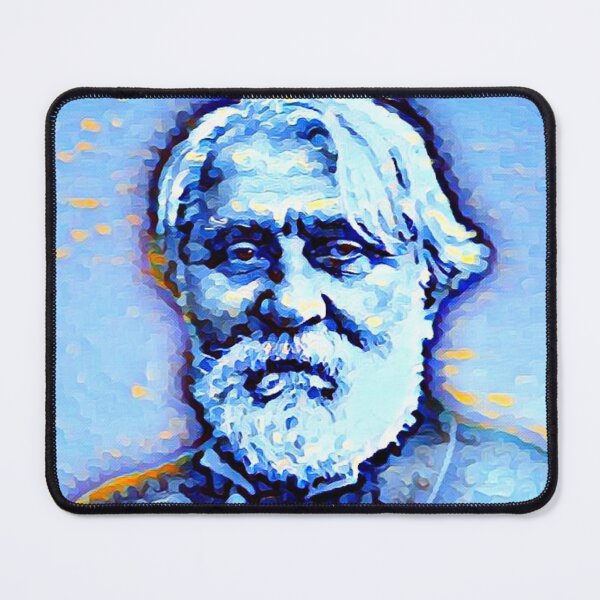 Item preview, Ivan Turgenev Artwork | Ivan Turgenev Portrait | Ivan Turgenev Wall Art designed and sold by Suyogsonar25.