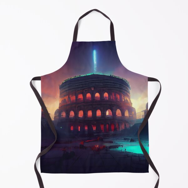 Item preview, Cyberpunk Colosseum in Ancient Rome designed and sold by ai-holics.